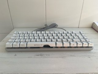 Teclado ASUS ROG Blanco
