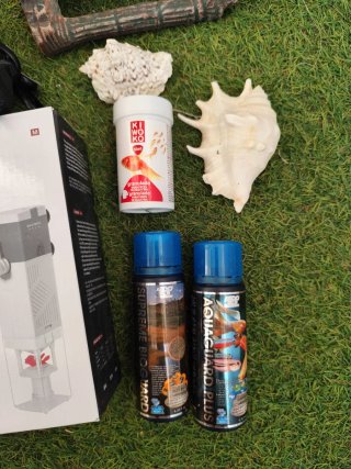 Pack Acuario Planta Filtro Calentador