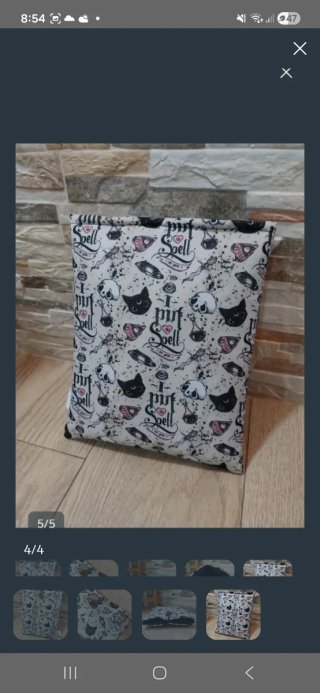 OFERTA 3X20€ 2x14€ Funda literaria GATO WICCA