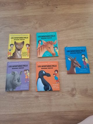 Pack 5 libros "Les aventures dels bessons Treetop"