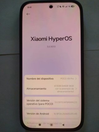 Xiaomi Poco X8 Pro 256GB Negro