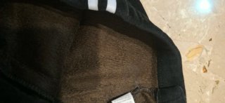 2 leggings donna neri con banda bianca