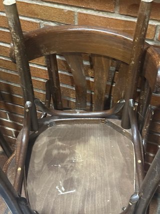 Sillas bar madera vintage