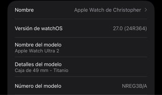 Apple Watch Ultra 2 Titanio
