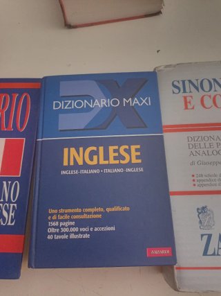 Dizionari italiano inglese e francese