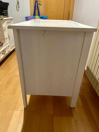 Escritorio blanco Ikea madera