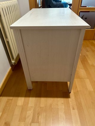 Escritorio blanco Ikea madera