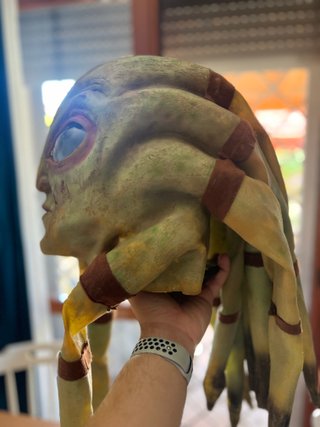 Star Wars Kit Fisto Mask prop