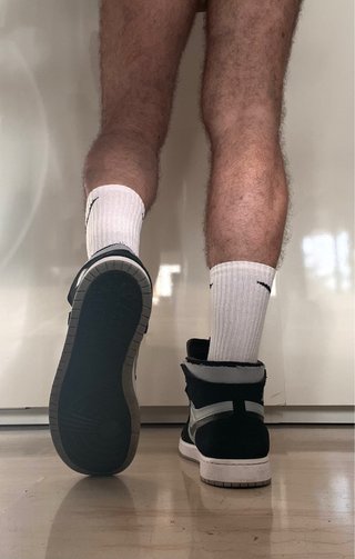Nike Air Jordan 1 Zoom CMFT Grigio Nero