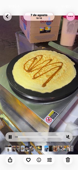 Máquina de buñuelos, crepes y gofres