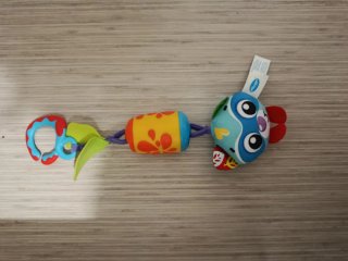 Sonajero para bebé con clip