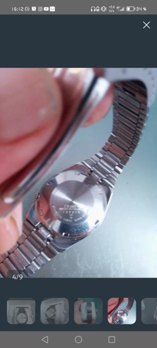 Pareja relojes seiko vintage