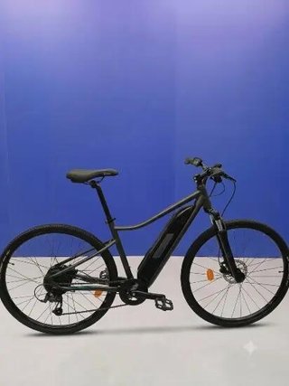 Bicicleta eléctrica de trekking aluminio monoplato 8V