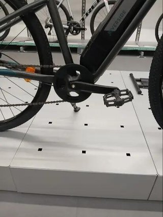 Bicicleta eléctrica de trekking aluminio monoplato 8V