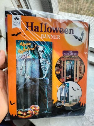 Banner Halloween CM 80x180