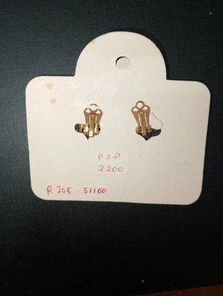 Pendientes Ribelino Flor Circonitas Perla