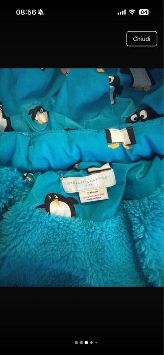 Giubbotto Stella McCartney bimbo pinguini