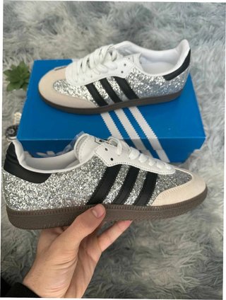 Adidas Samba Paillettes Blancas Talla 39
