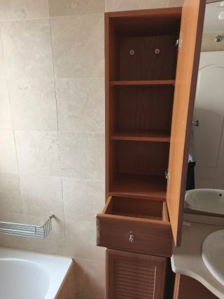 Mueble de baño madera