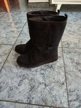 Botas altas marrones forradas