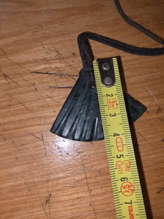 Colgante de Piedra Tallada Estilo Étnico