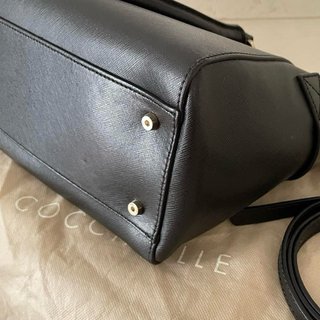 Borsetta Coccinelle nera in pelle