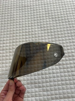 Pantalla AGV Pista / Corsa Dorada