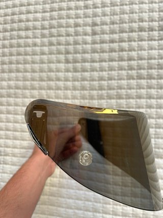 Pantalla AGV Pista / Corsa Dorada