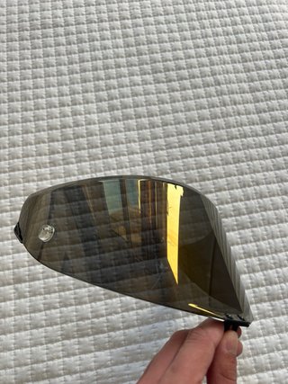 Pantalla AGV Pista / Corsa Dorada