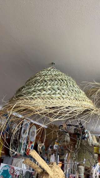 Lámpara de Esparto Artesanal