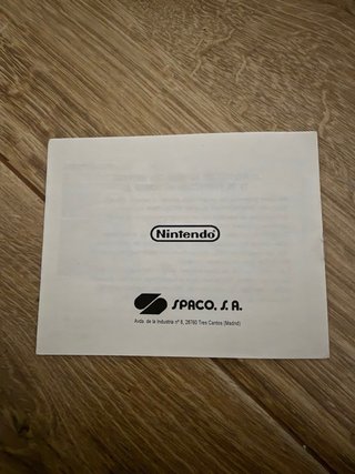 Manual Rad Racer Nintendo NES