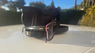 Gafas de sol Carrera negras y moradas