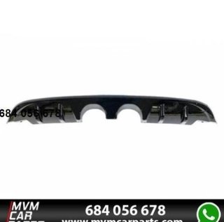 Difusor Trasero Volkswagen Golf 6 look R20 Negro B