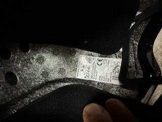 Casco de equitación negro Talla S
