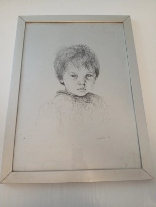 Quadro Sebastianelli - Ritratto Bambino
