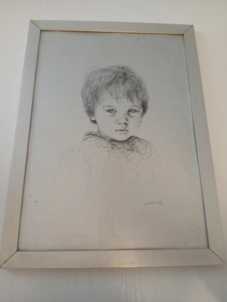 Quadro Sebastianelli - Ritratto Bambino