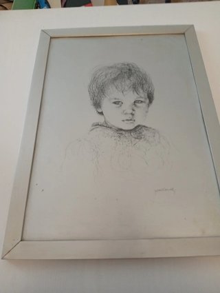 Quadro Sebastianelli - Ritratto Bambino