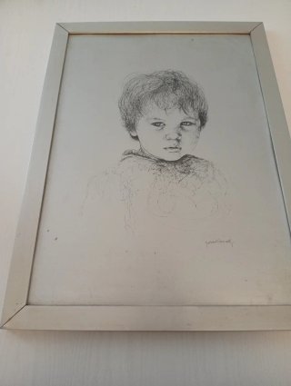 Quadro Sebastianelli - Ritratto Bambino
