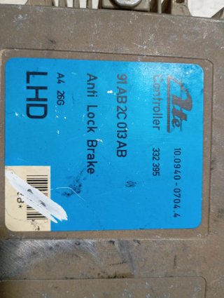 Centralita ABS Ford Escort IV 91AB2C013AB
