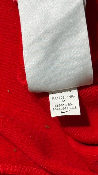 Felpa Nike Rossa Taglia M