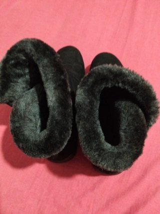 Botines terciopelo negros talla 36