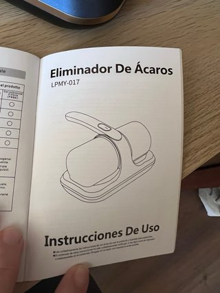 Aspirador Ácaros LPMY-017 UV