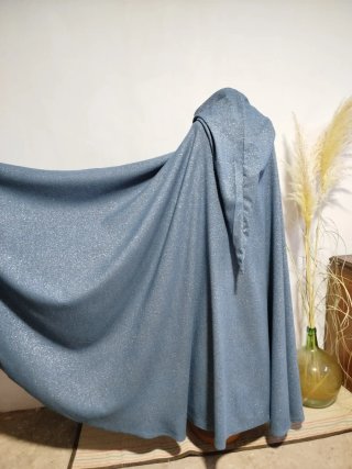 Capa Cosplay/Medieval Azul