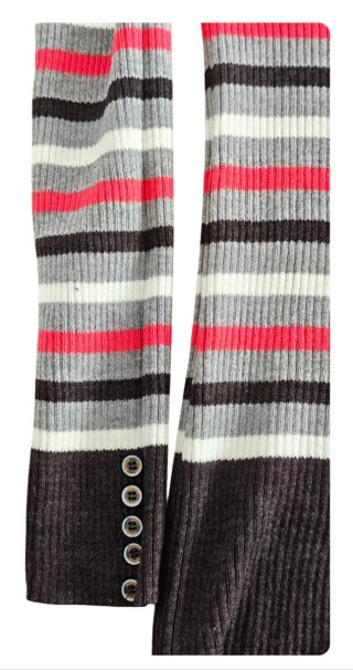 Jersey VERDTOONE rayas gris, rojo