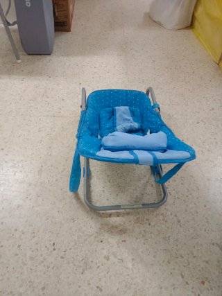 Hamaca Mecedora Bebé Azul
