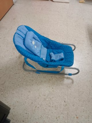 Hamaca Mecedora Bebé Azul