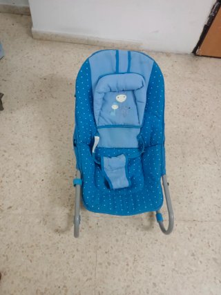 Hamaca Mecedora Bebé Azul