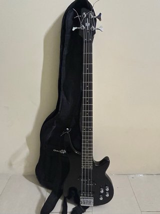 Bajo Eléctrico Negro Gedr4music,