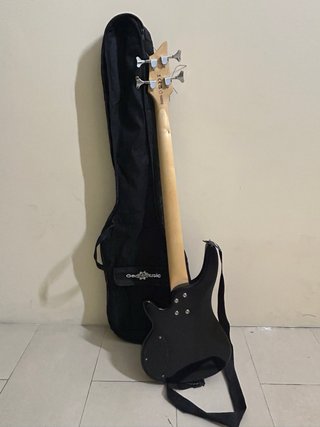 Bajo Eléctrico Negro Gedr4music,