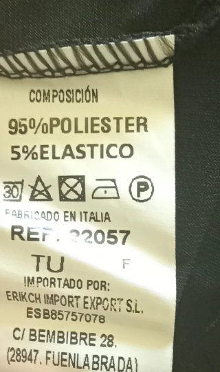 Vestido negro de fiesta